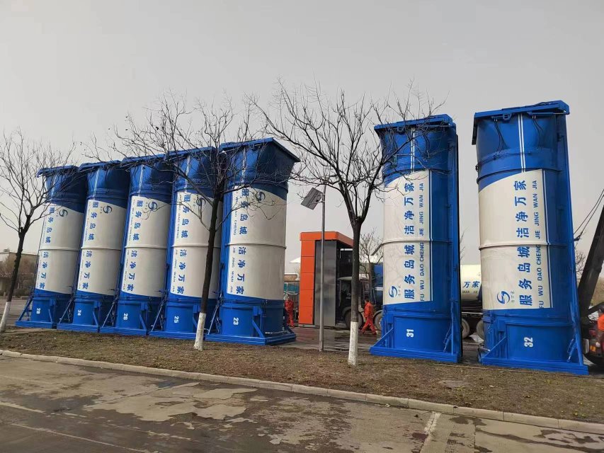 青岛竖直垃圾压缩站运行稳定让家园更美好